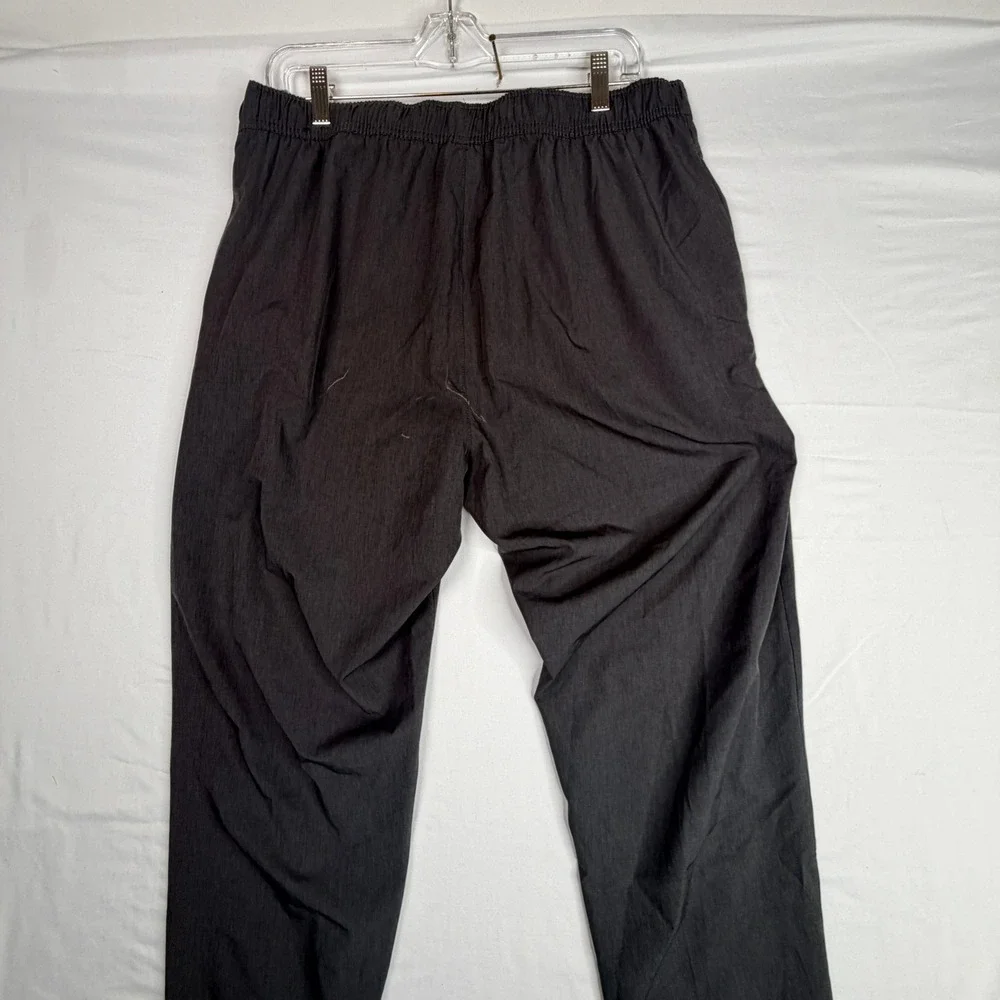 Mitre Mens Athletic Training Pants Charcoal Gray Heather Joggers Large