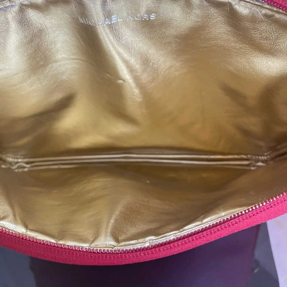 Michael Kors Red Laptop Bag