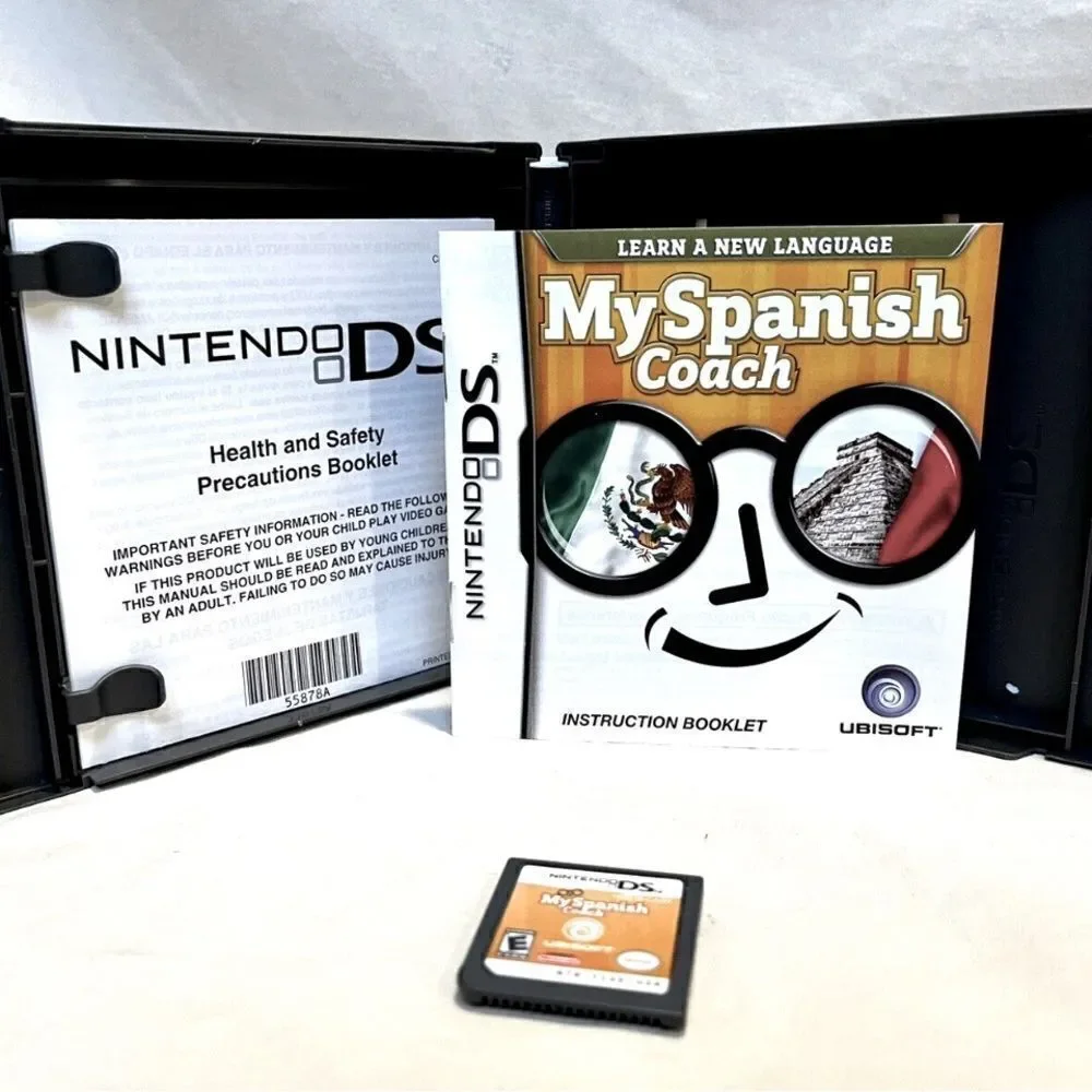 My Spanish Coach (Nintendo DS, 2007) excellent used