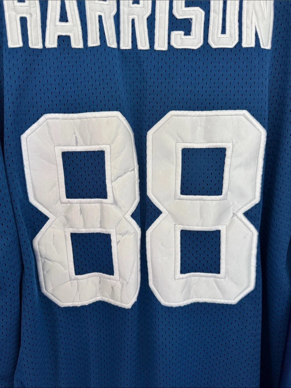 NFL Indianapolis Colts Marvin Harrison Jersey Jacket - Size XL