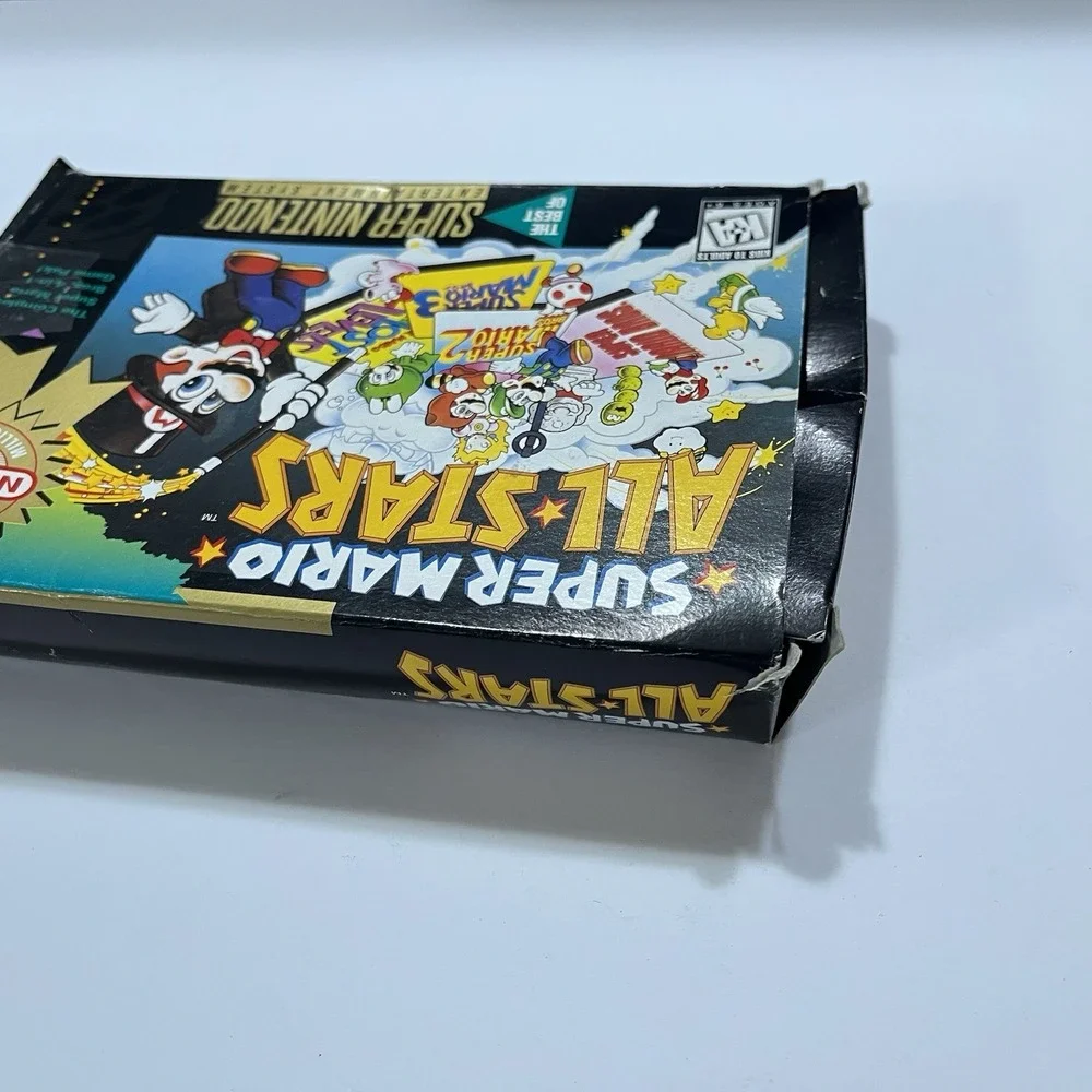 Super Mario All-Stars Super Nintendo SNES CIB Complete With Manual