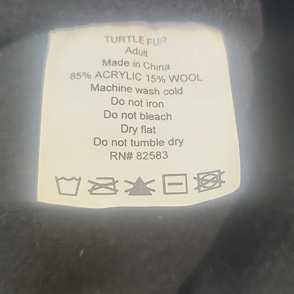 Turtle Fur stay warm