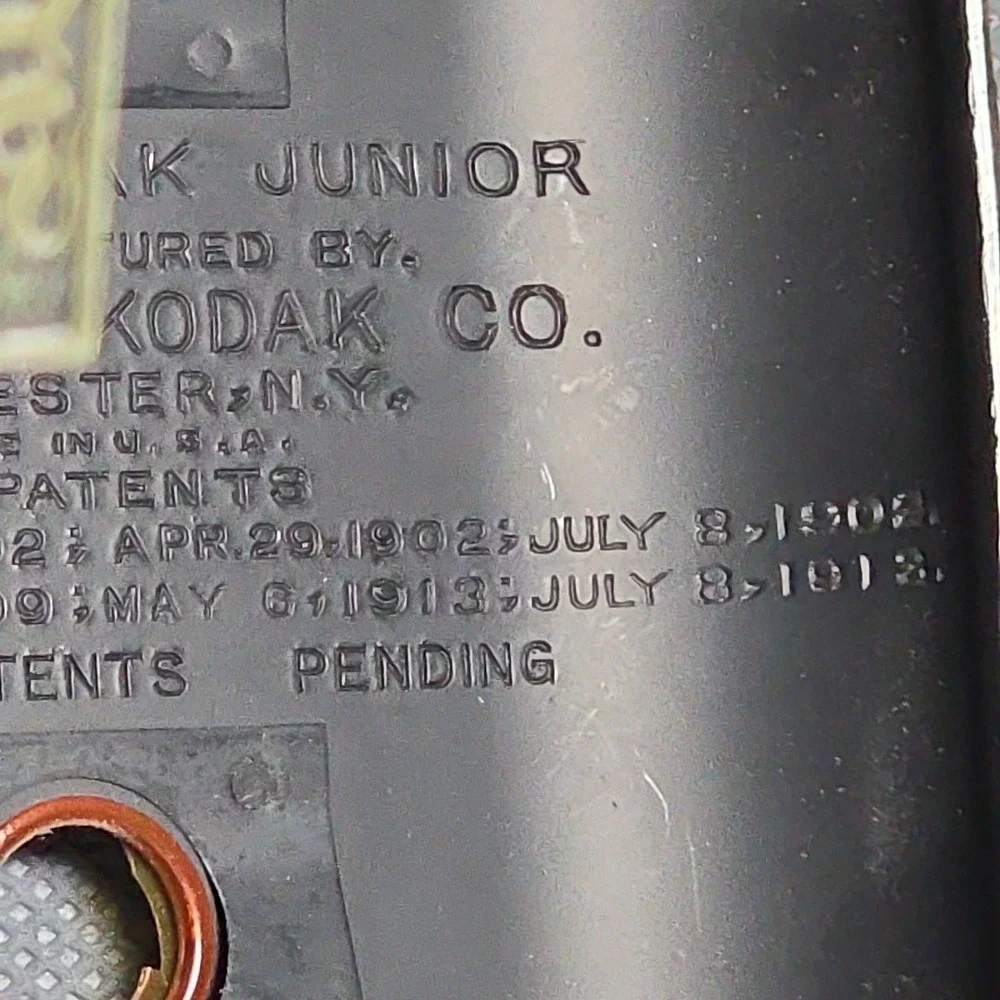 Kodak No 1A Pocket‎ Folding Camera Junior Pat. 07 08 1913 Bellow Antique Clean