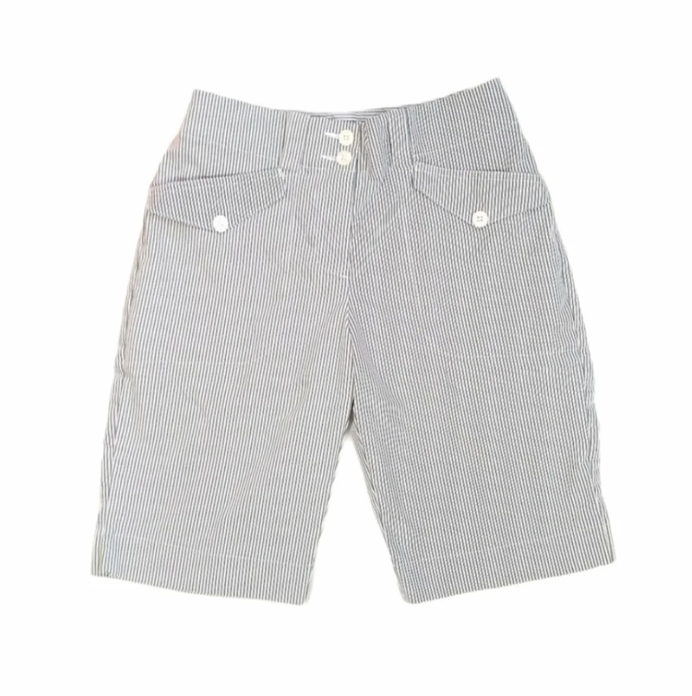 Nike Golf high waist Gray Striped Bermuda LIKE NEW