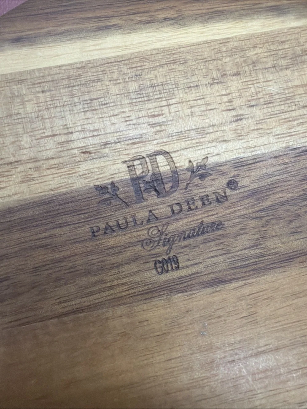 Paula Deen wood divided
