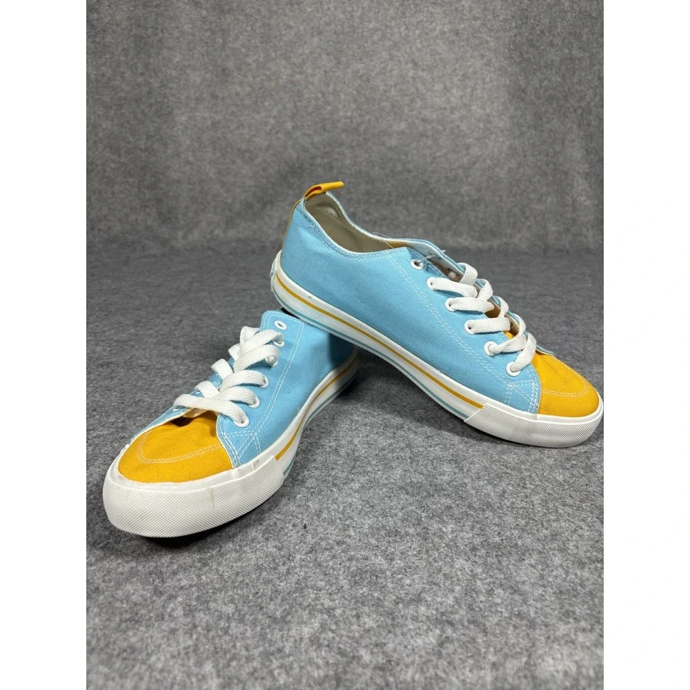Your Top Choice Southern Jaguars Sneakers 6 Blue Gold Canvas Logo Fan Gear