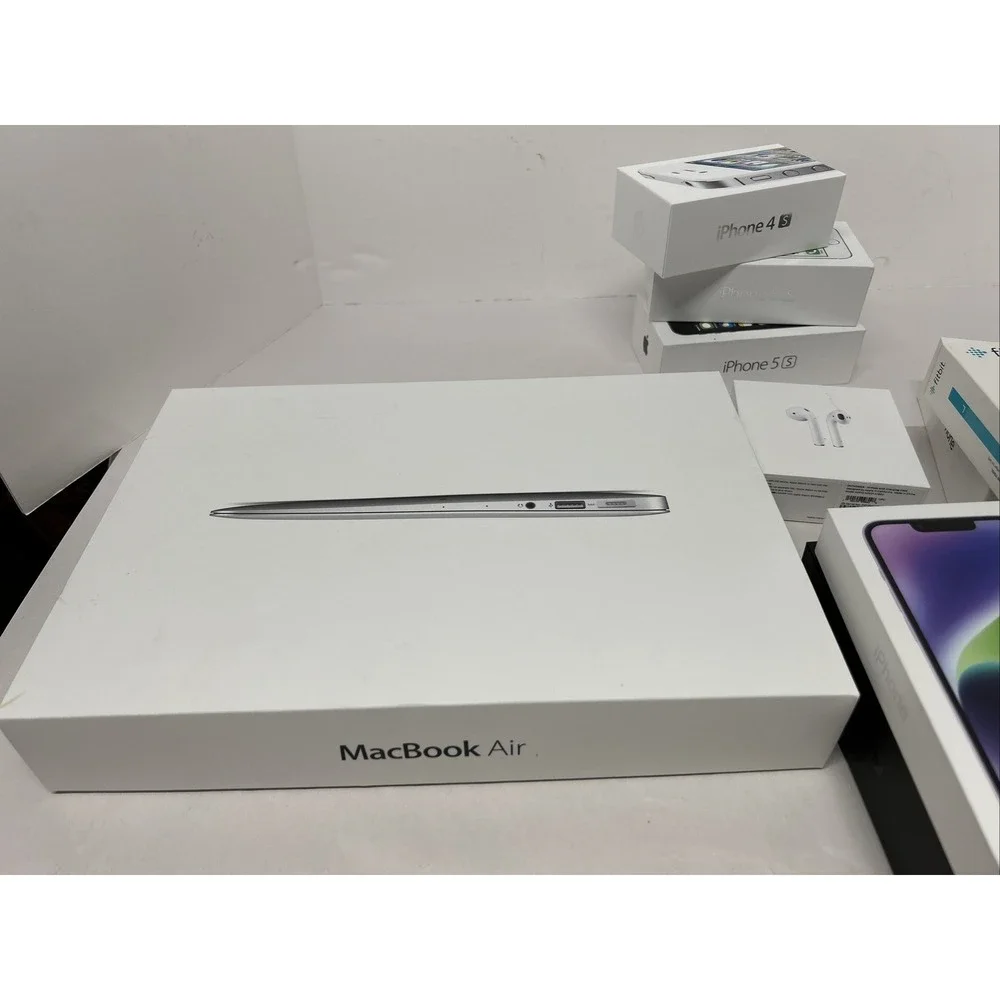 BOXES ONLY Apple Product Box 11 Empty Box Lot iPhone MacBook AirPods‎ BOXES ONLY