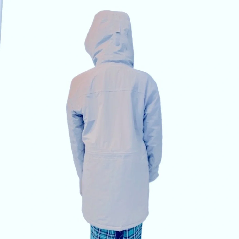 LANDSEND Women’s Squall Insulated Hooded Parka +7° TO +32° Dark Cameo Gray