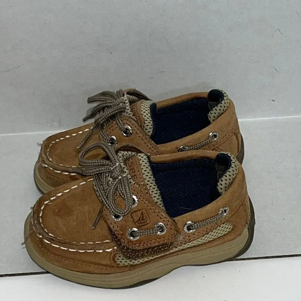 Sperry youth brown