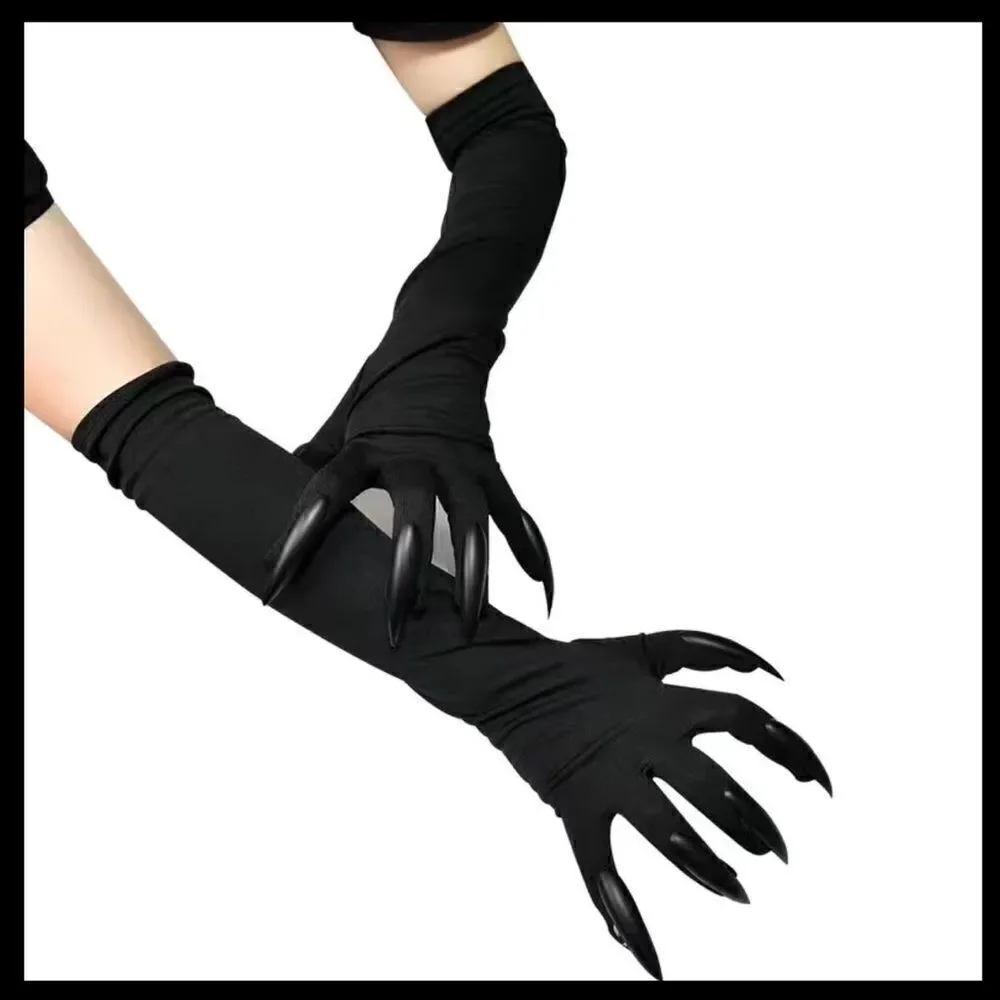 Long gloves with claws, see pictures for measurments one size fits most