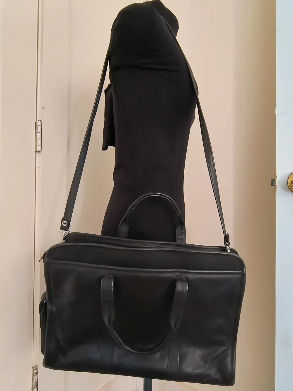 Wilson leather briefcase