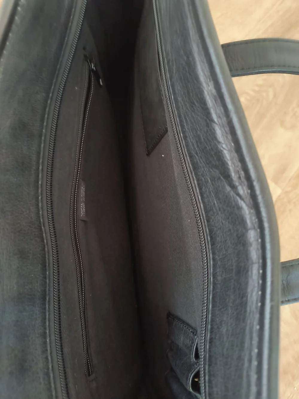 Wilson leather briefcase