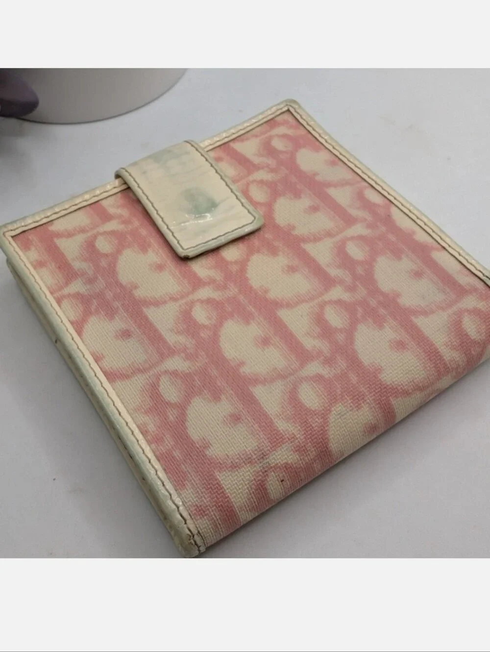 Dior pink chic wallet