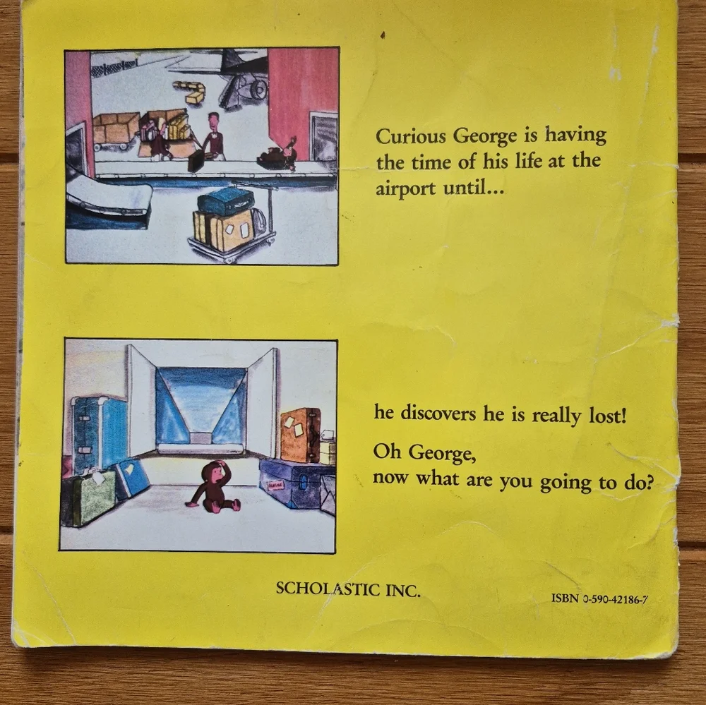 Vintage Curious George Book Trio - Circa‎ 1985 - 1987