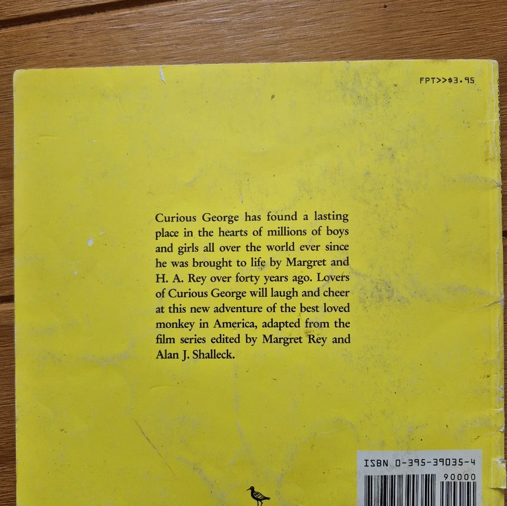 Vintage Curious George Book Trio - Circa‎ 1985 - 1987