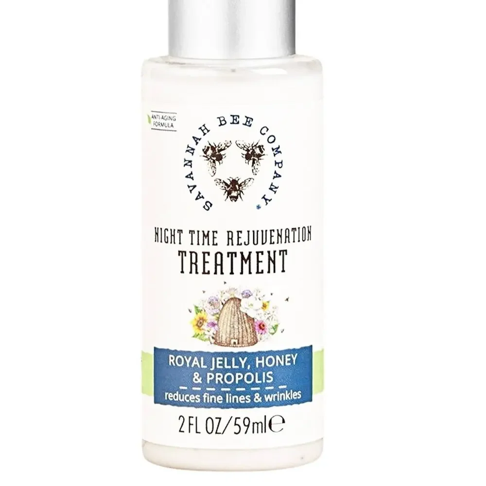 Savannah Bee Co. Royal Jelly Night Rejuvenation | Hydrating Anti-Aging Treatment