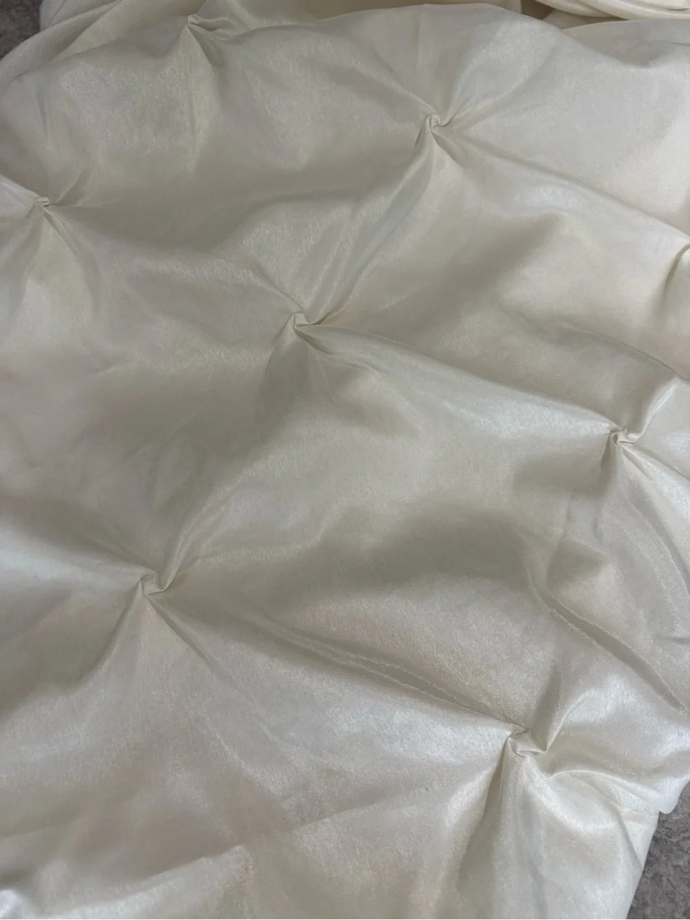 Shower curtain in Ivory Cream