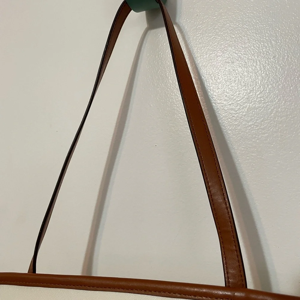 Lauren Ralph Lauren large Equestrian belting lined tote Shopper Travel Bag