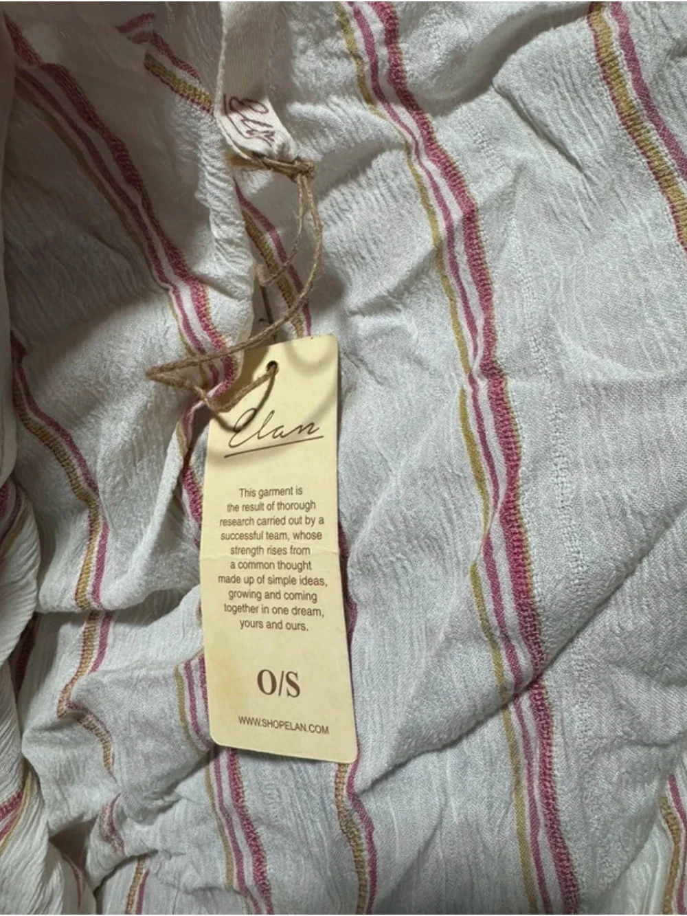 Elan lightweight striped