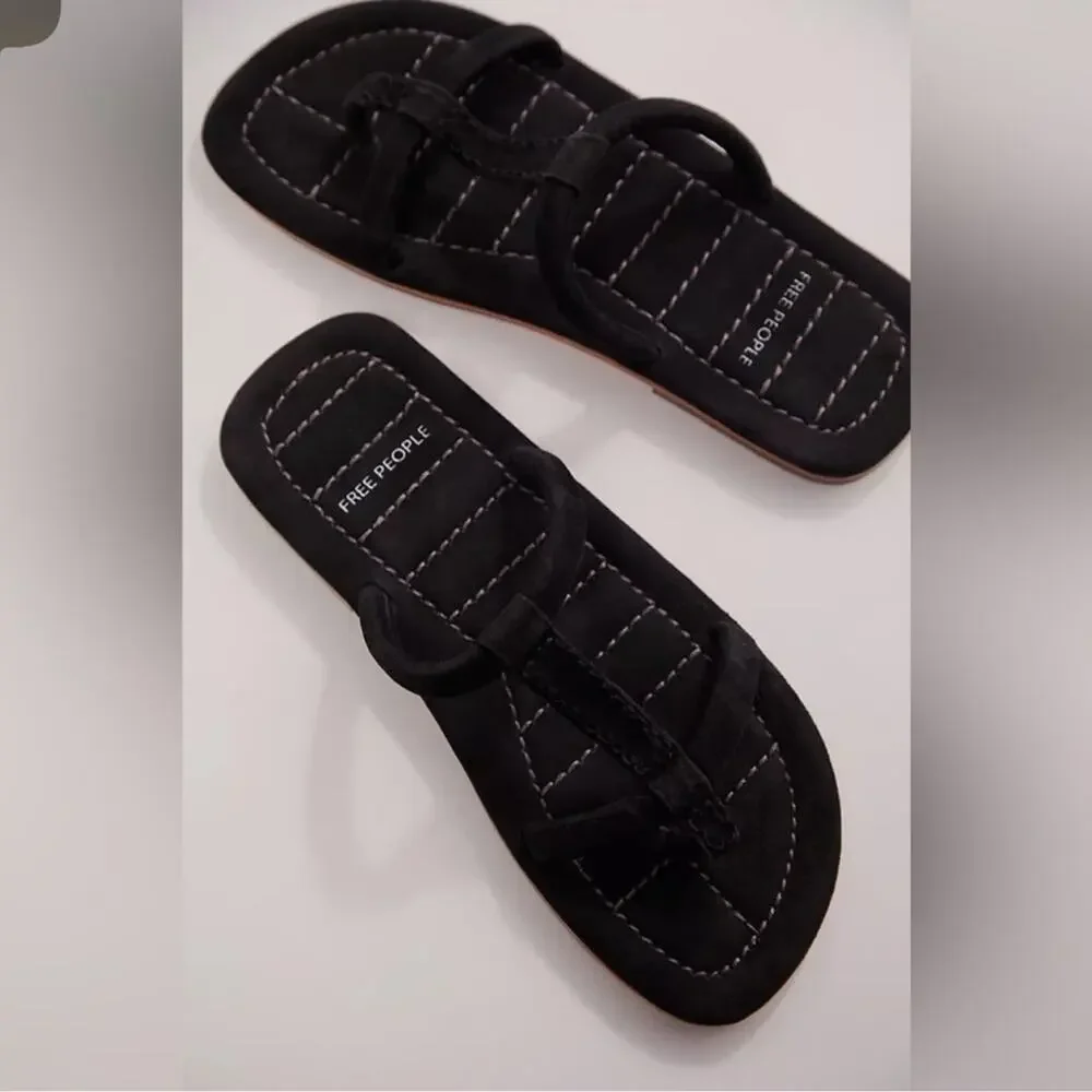 Free People Hadden Sandal Black Strap
