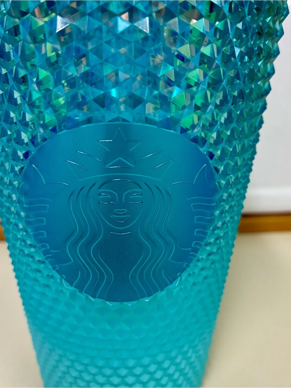 Starbucks textured studded