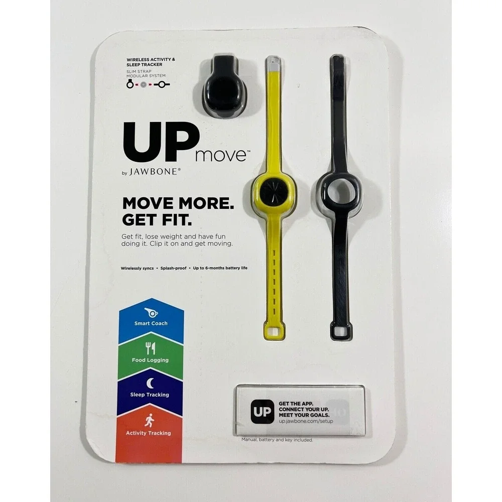 NEW UP Move by Jawbone Wireless‎ Activity & Sleep Tracker with Slim Strap