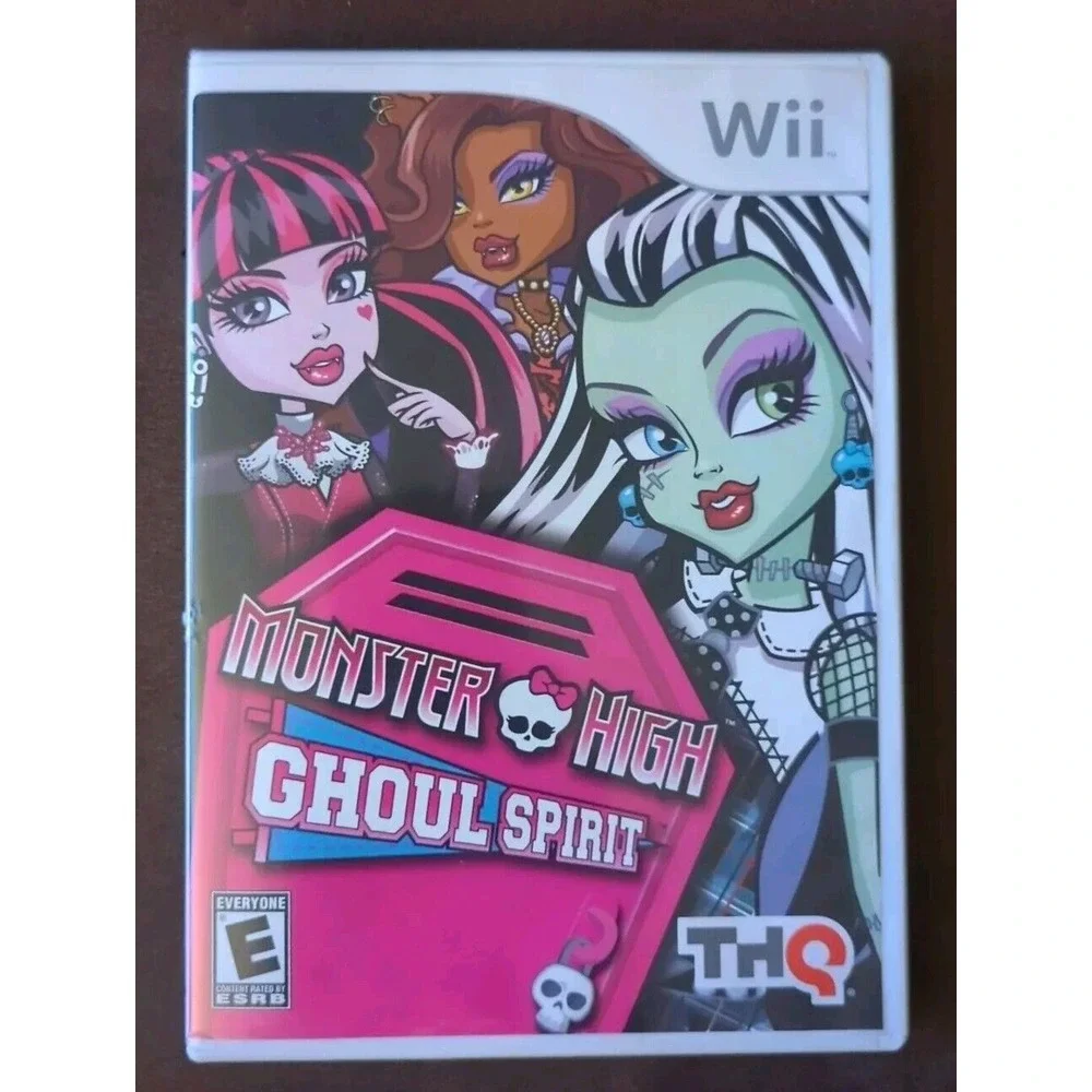 Monster High Ghoul Spirit‎ Nintendo Wii - Complete CIB