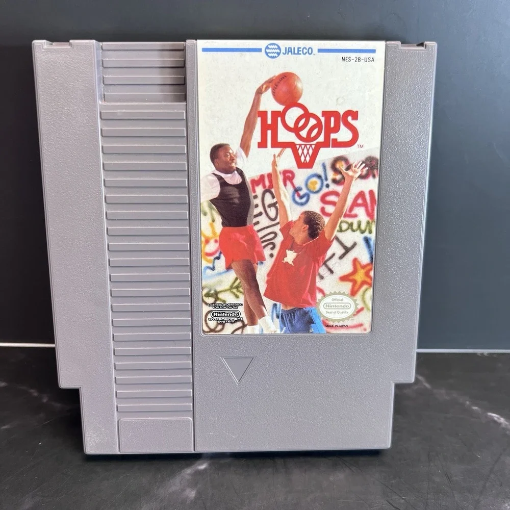 Hoops (Nintendo Entertainment System, 1989) - Authentic