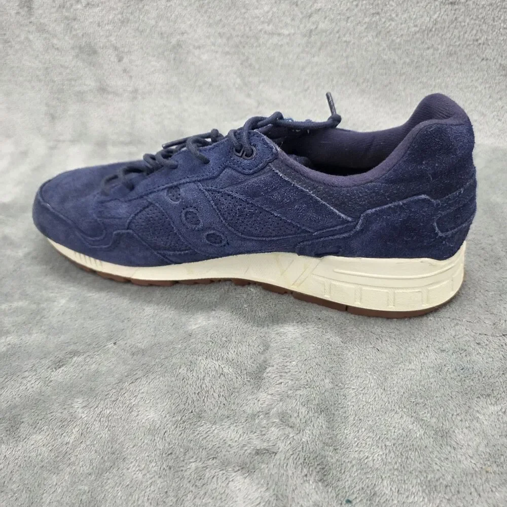 Saucony Shadow 5000 Periwinkle Blue Suede Shoes Sneakers Mens Size 11.5