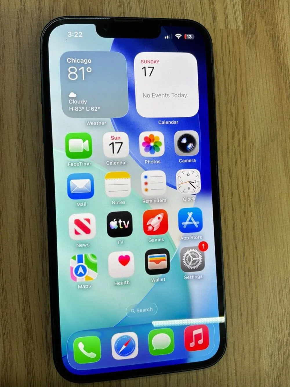 Apple iPhone 13 128GB Unlocked Smartphone Black No SIM Restrictions