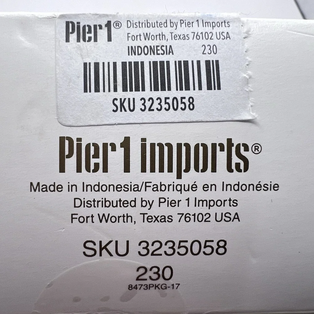 Pier 1 new never