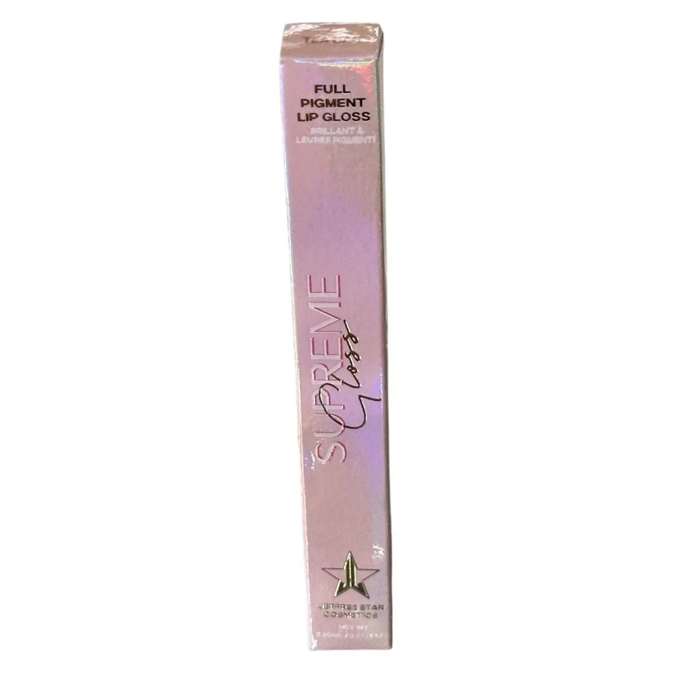 New Jeffree Star Cosmetics Supreme Gloss in the shade Tea Bag.