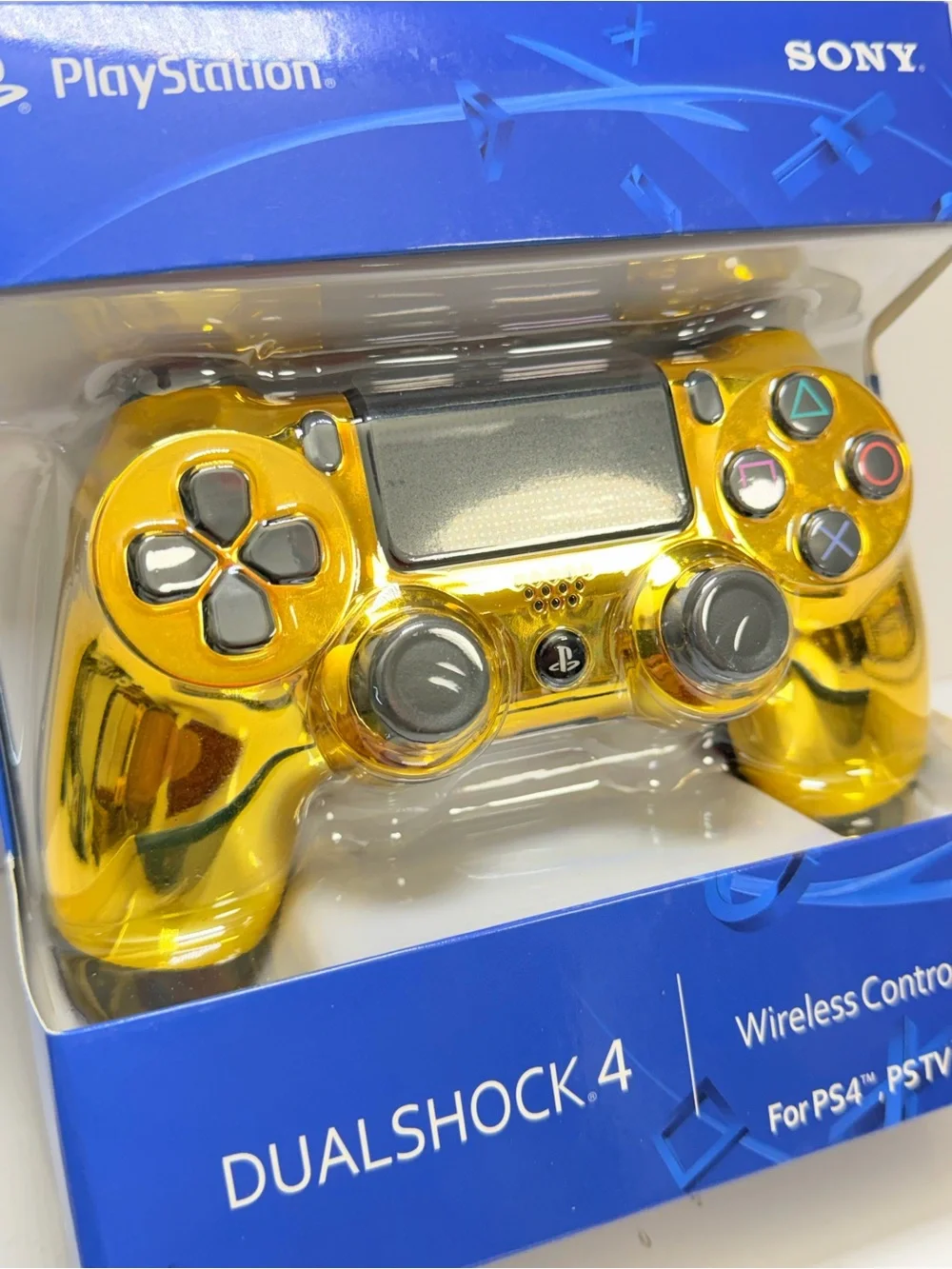 Sony DualShock 4 Wireless Controller - Gold Chrome