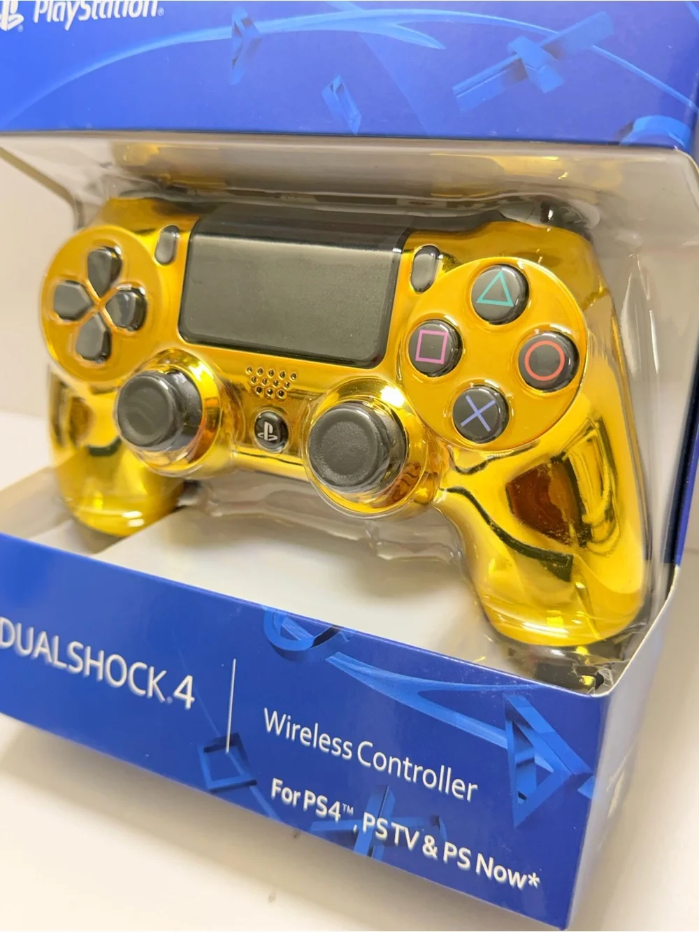 Sony DualShock 4 Wireless Controller - Gold Chrome