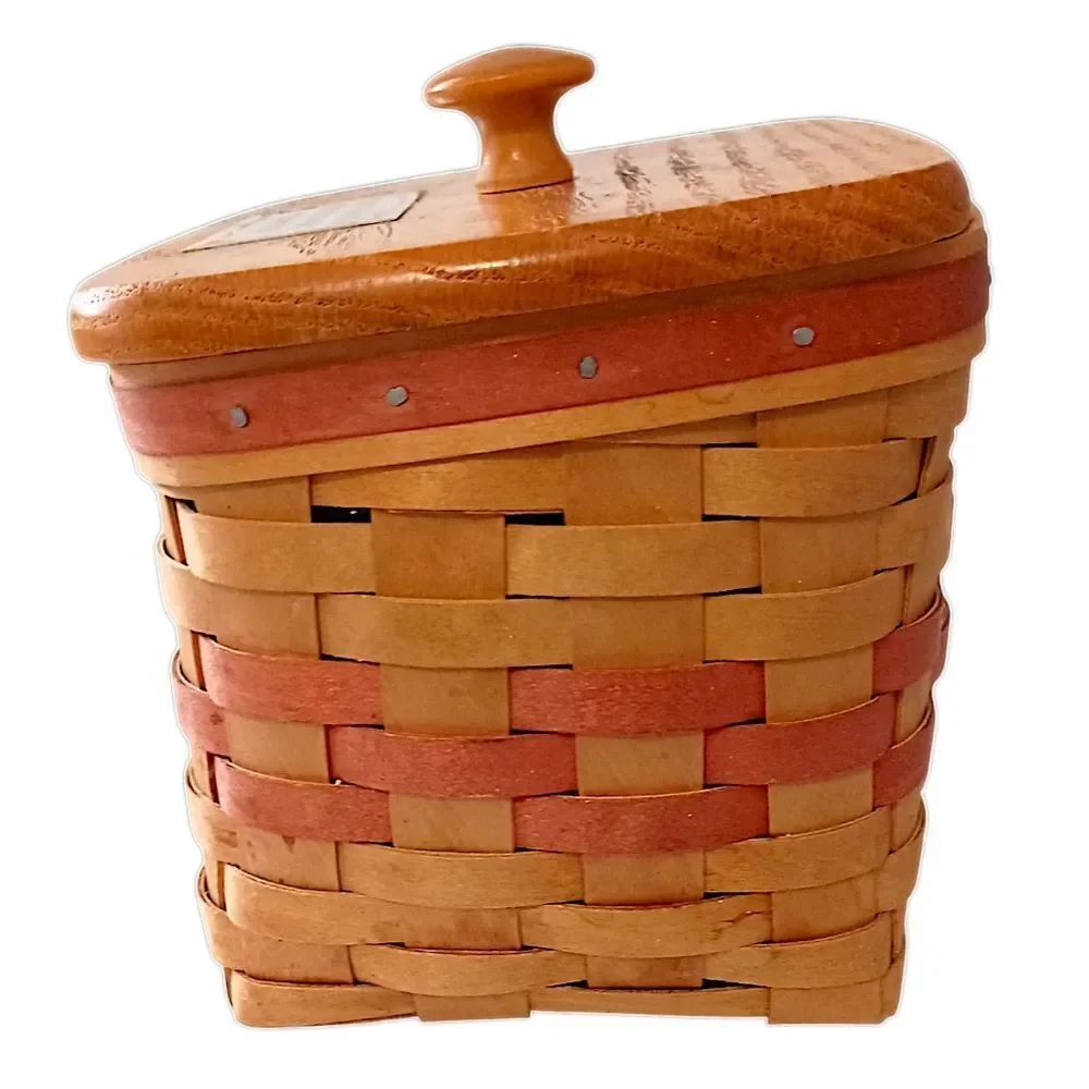 Bradford Basket Co Basket Lidded Handmade USA‎ Everyday A Precious Gift From God
