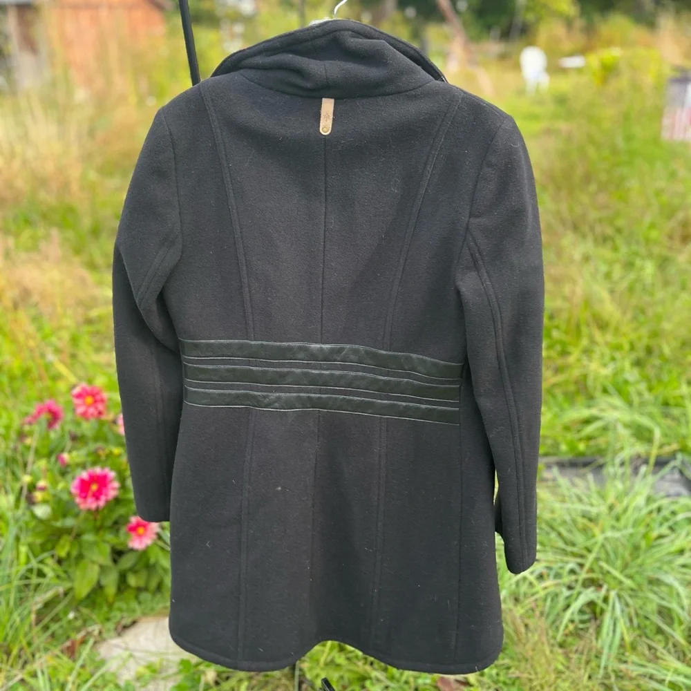 Wool coat MACKAGE with WIRE COLLAR so you can shape it NWOT