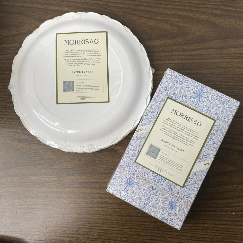 Morris & Co. plates by