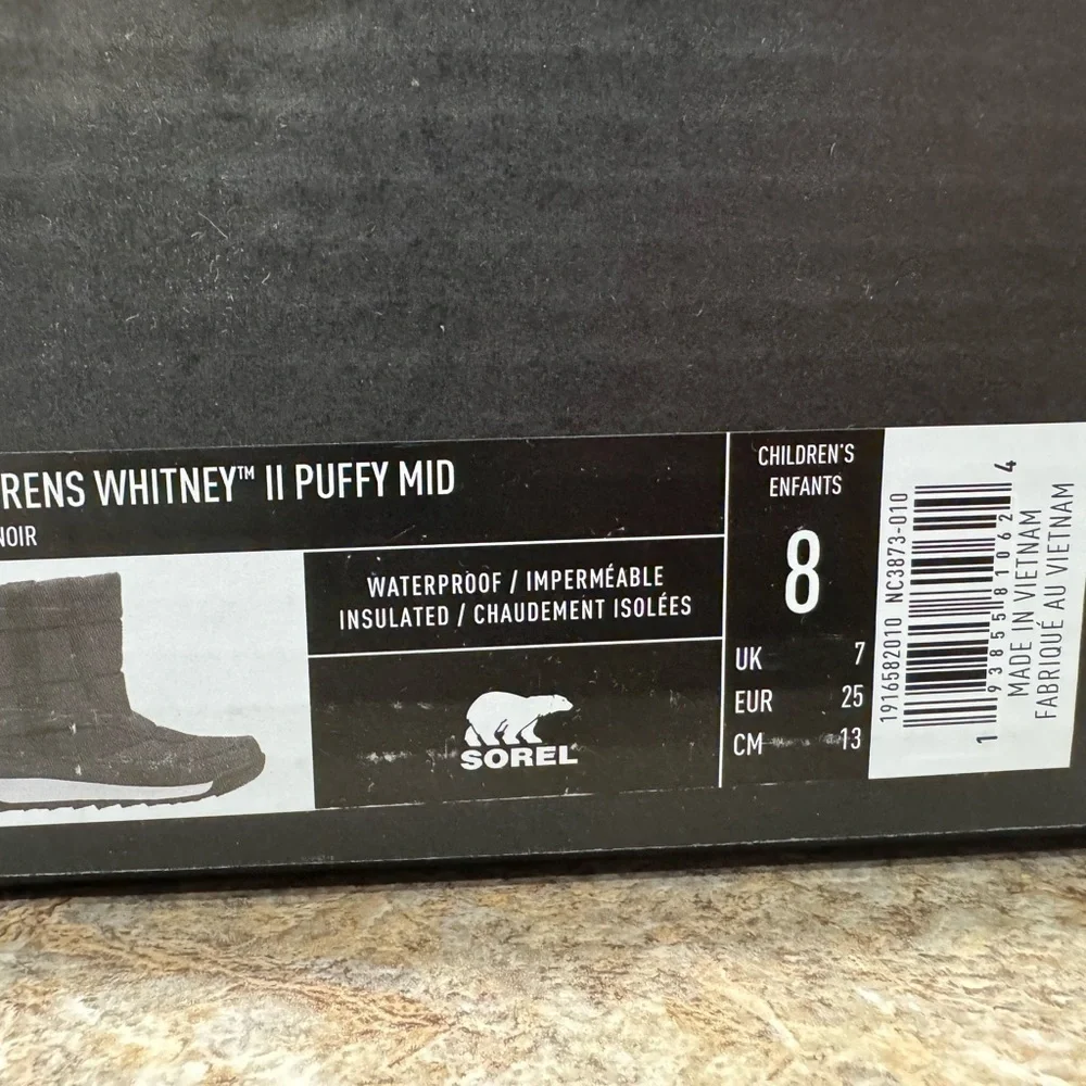 Sorel size new