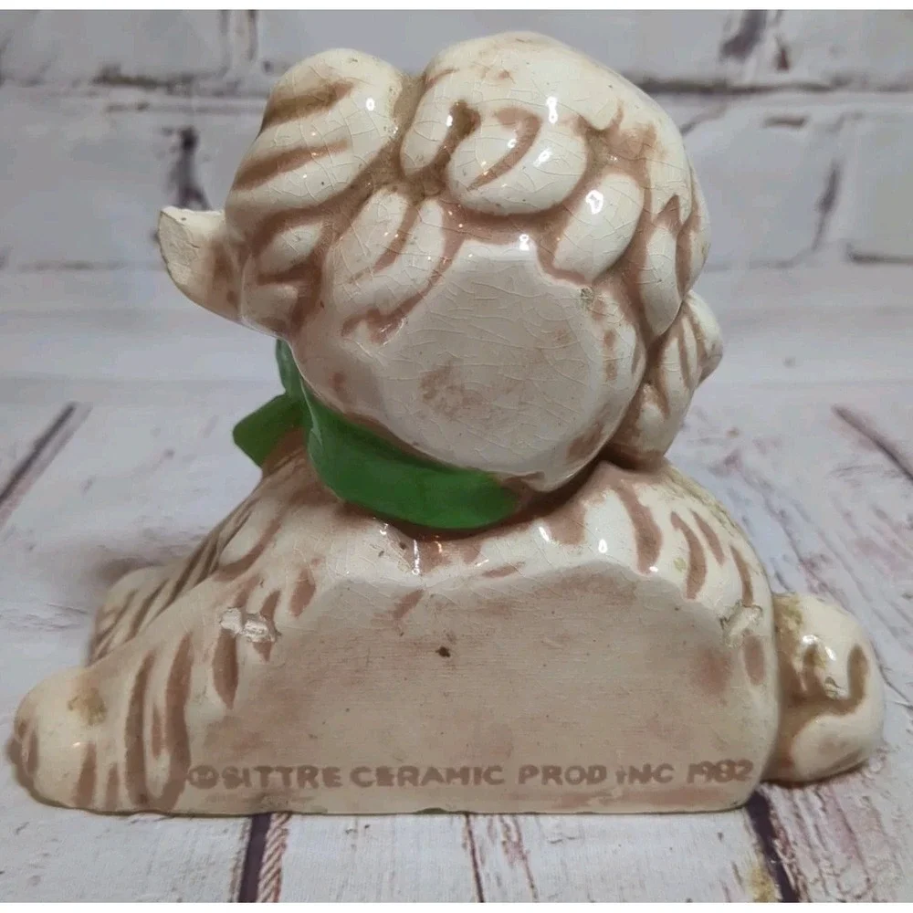 Vintage 1982‎ Sittre Ceramic Dog