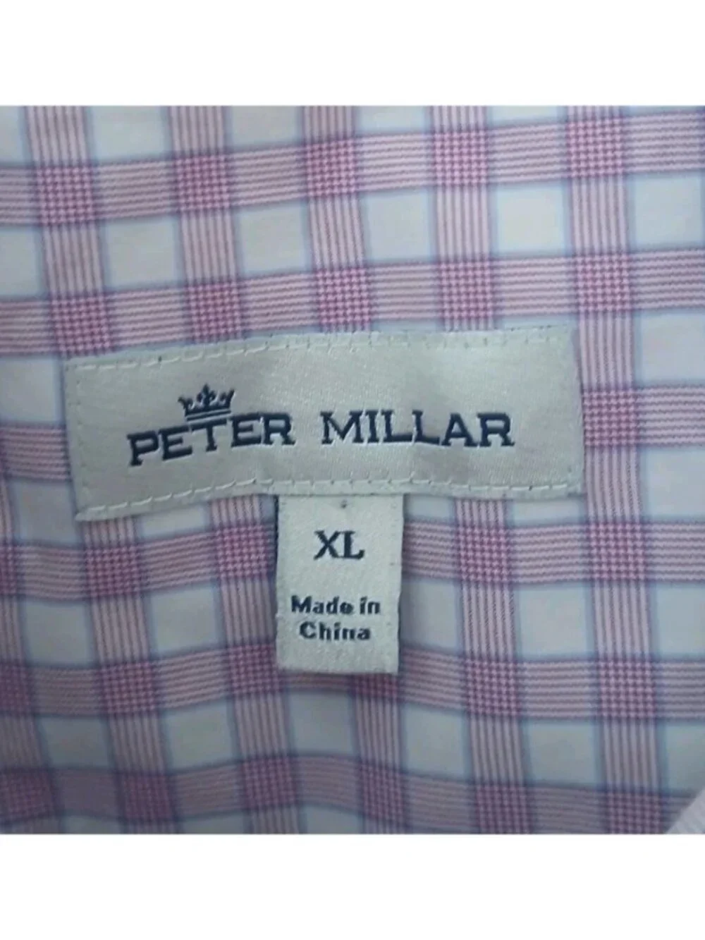 Peter Millar 100% Cotton Button Down Shirt