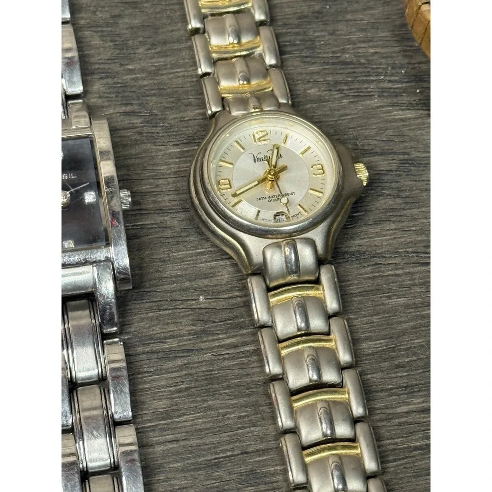 Vintage Womens Wristwatch Lot Of 7 For Parts/Repair Various Brands