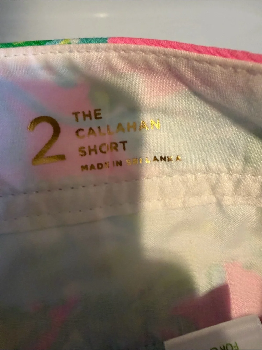 Lilly Pulitzer Callahan Vibrant Tropical Shorts Size 2 Resortwear Beachy Preppy
