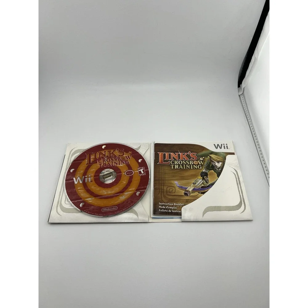 Link's Crossbow‎ Training (Nintendo Wii, 2007) Complete Tested Working
