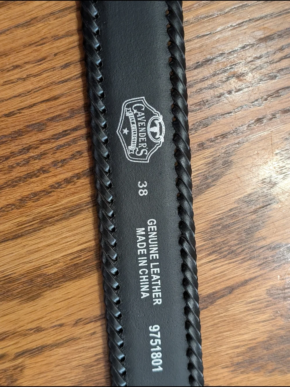 Cavenders belt up
