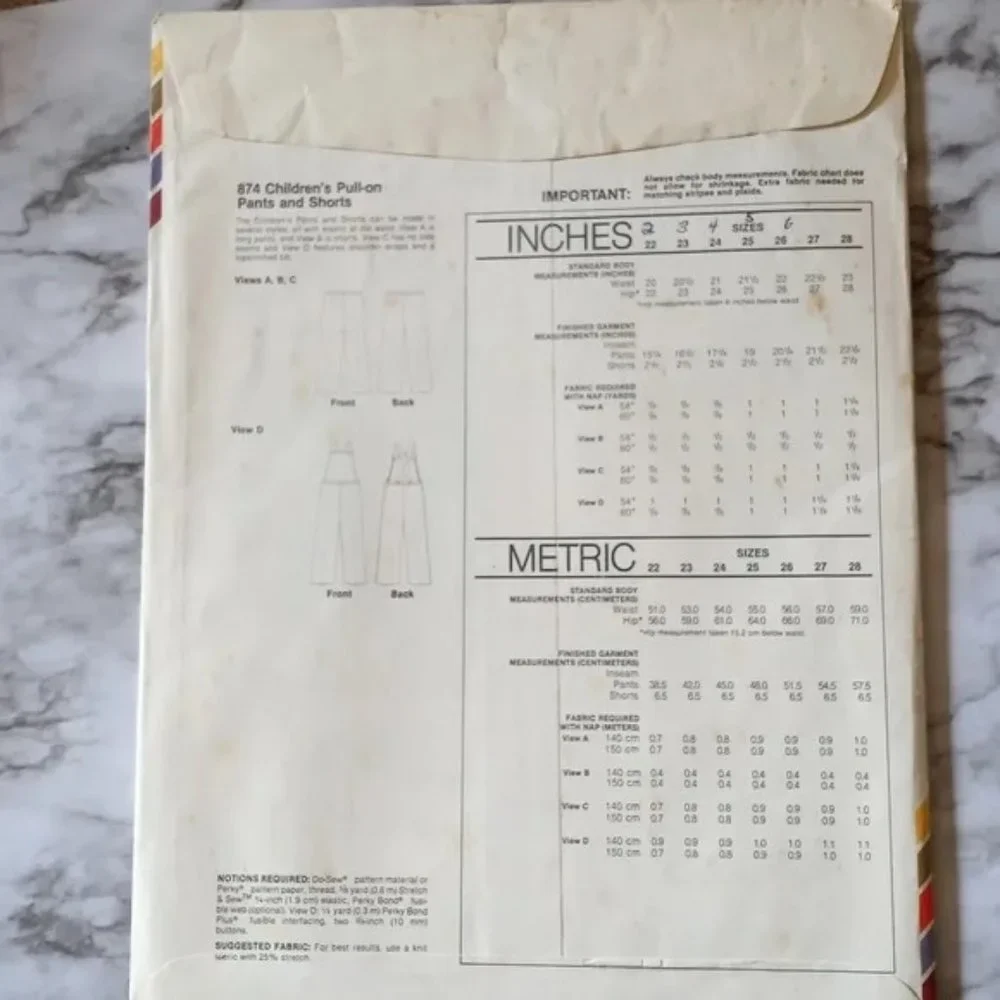 Hand Crafted vintage pattern