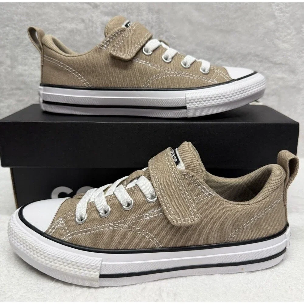 Converse Malden Street Low Top Sneakers Youth 2 Beige Casual Kids
