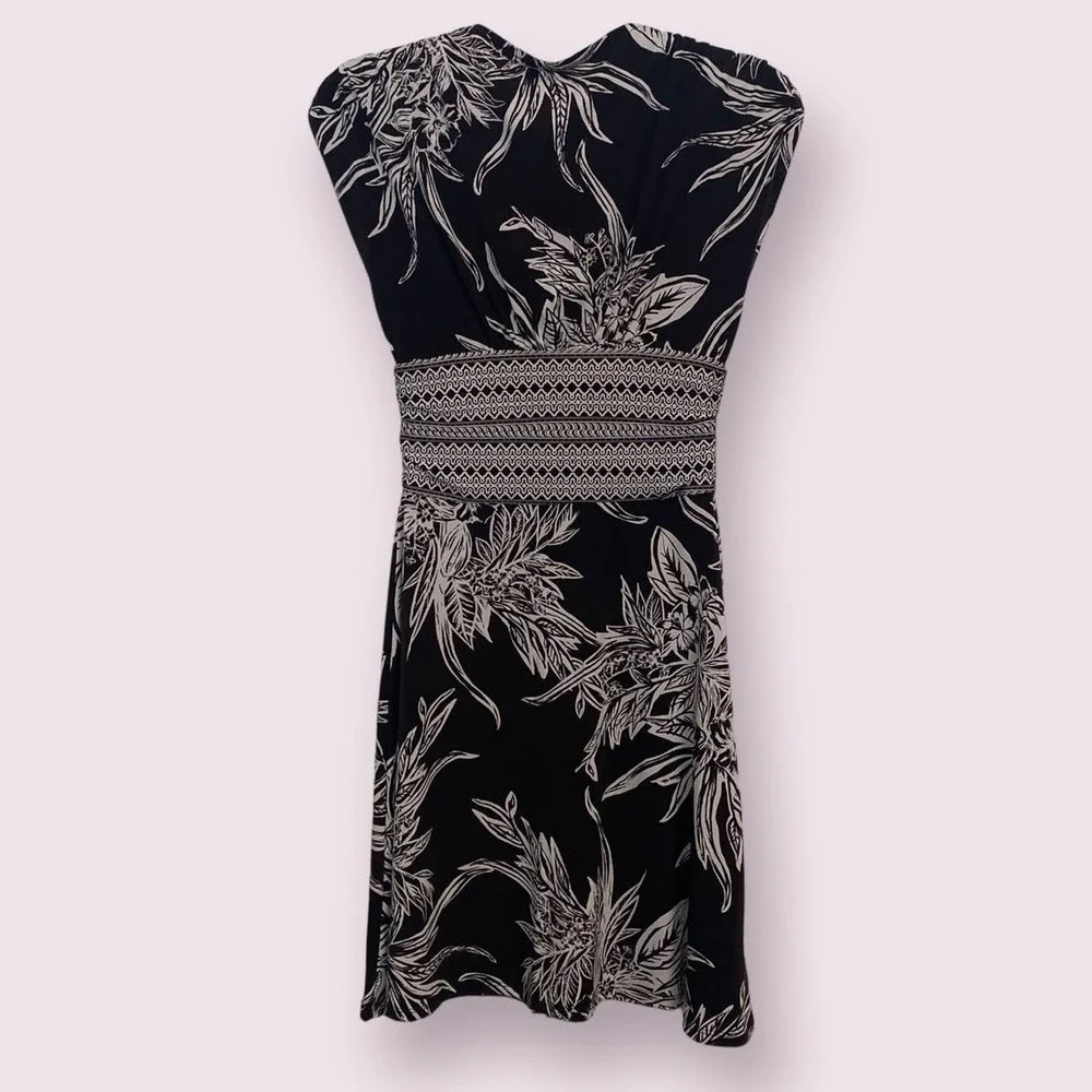 Max & Cleo Tropical‎ Print Knee Length Dress