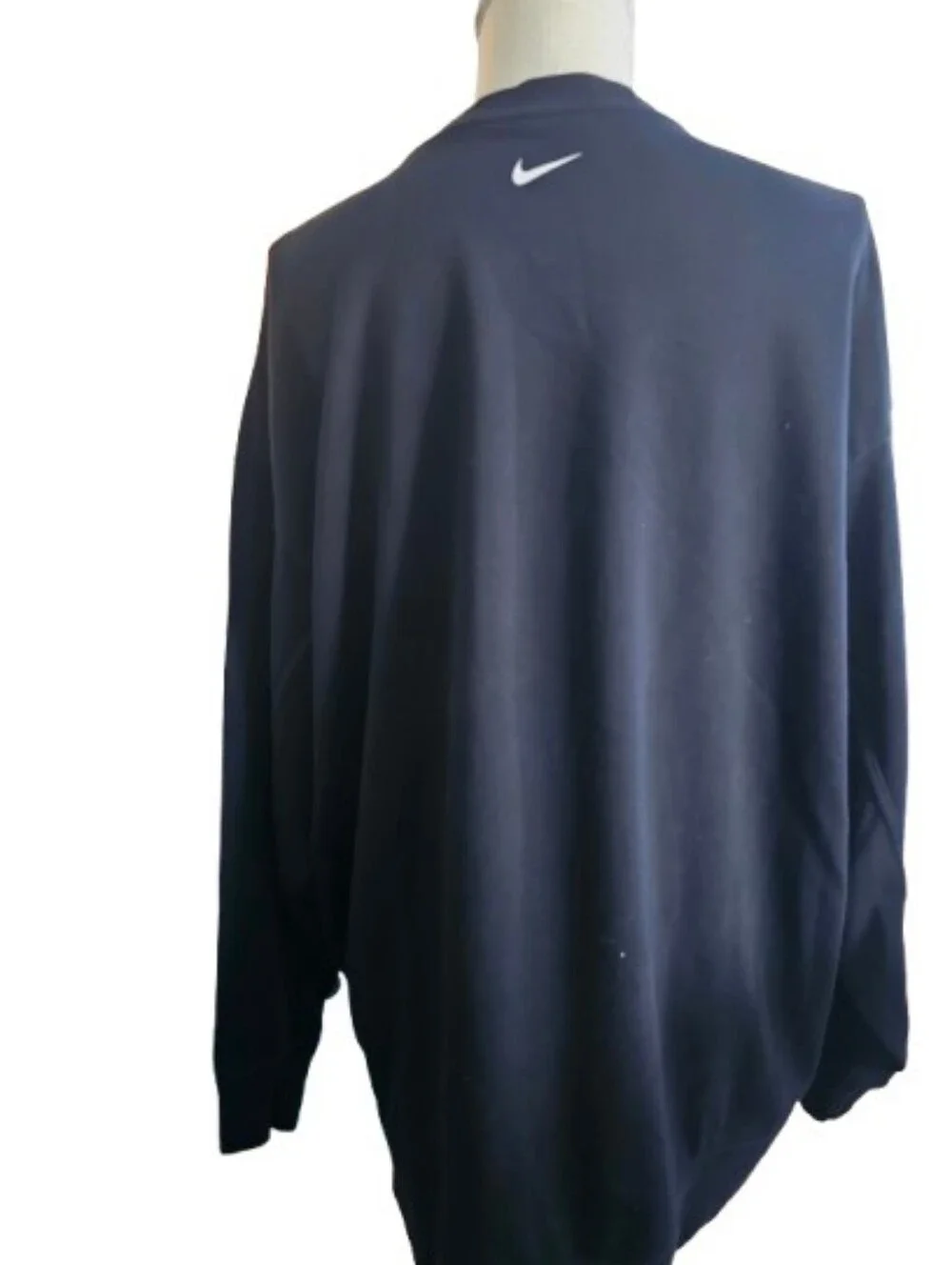 Nike Black Crewneck with Soft Pink NIKE Print
