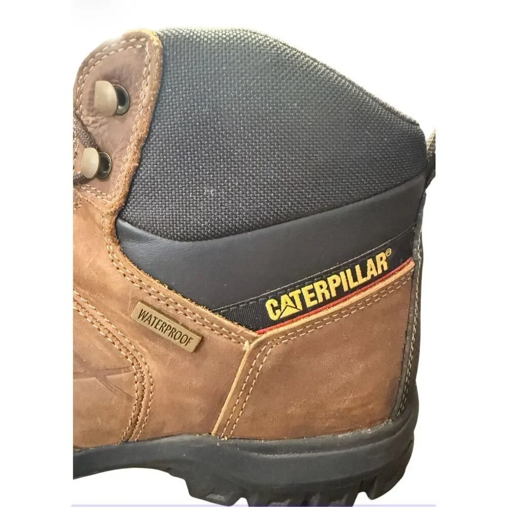 Caterpillar Threshold Steel Toe Boots Size 13 Wide Width