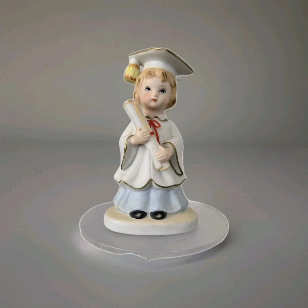 Lefton Girl Graduate Figurine Or Cake‎ Topper Graduation Gift